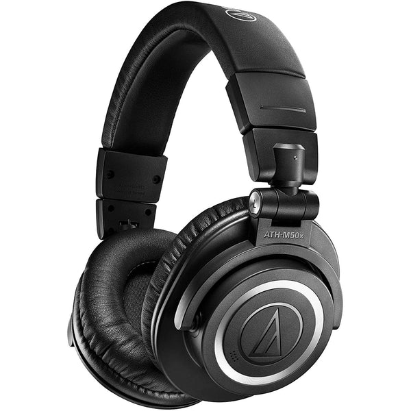 Audio-Technica M Series ATHM50XBT2 Wireless Over-Ear Headphones - Black