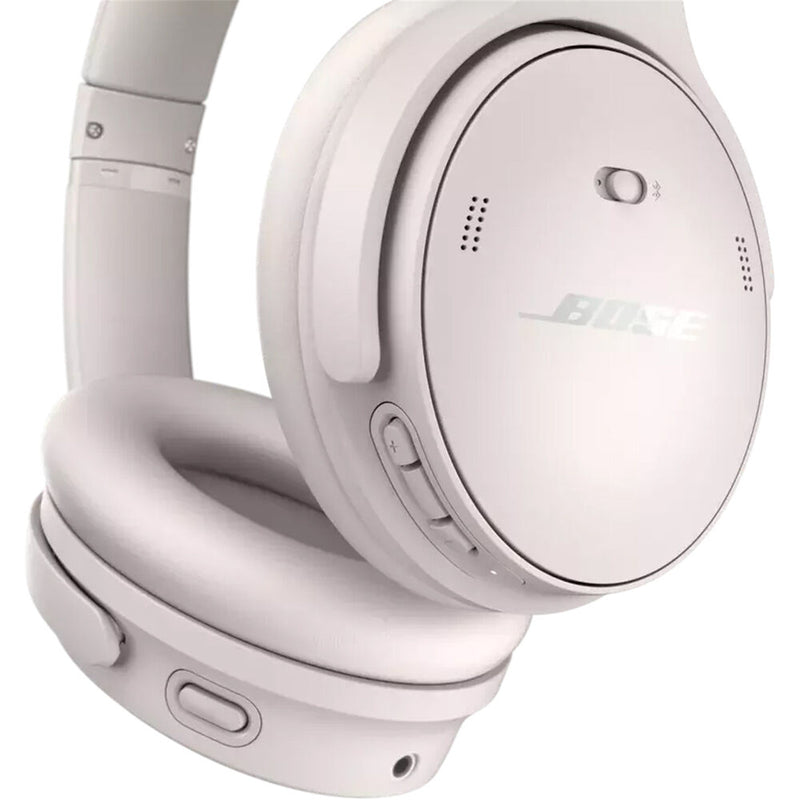 Bose QuietComfort Wireless Over-Ear Noise Cancelling Headphones - White