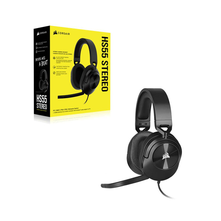 Corsair HS55 Gaming Headset - Carbon