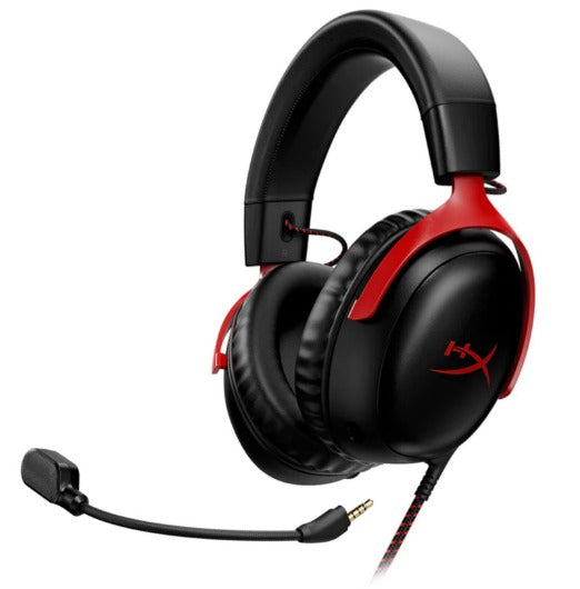 HyperX Cloud III USB Gaming Headset - Black Red