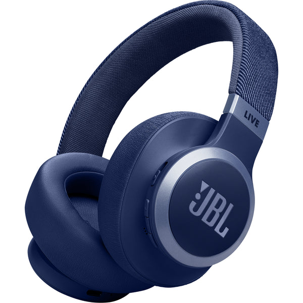 JBL Live 770NC Wireless Over-Ear Noise Cancelling Headphones - Blue
