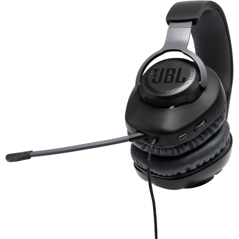 JBL Free WFH Wired Over-Ear Headset - Black