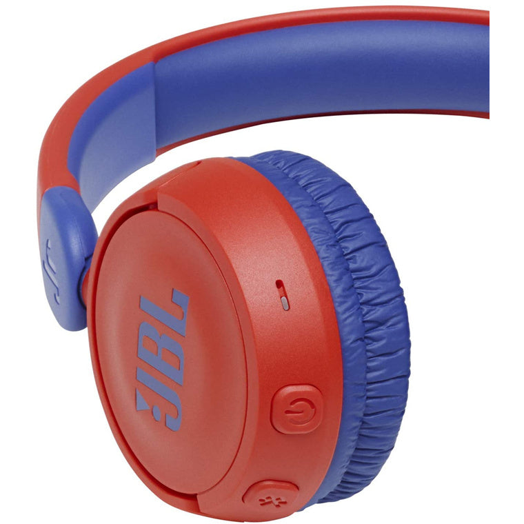 JBL JR 310 BT Wireless On-Ear Headphones for Kids - Red