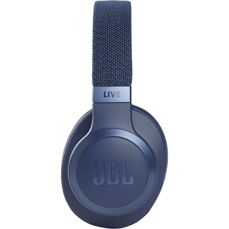 JBL Live 660NC Wireless Over-Ear Noise Cancelling Headphones - Blue