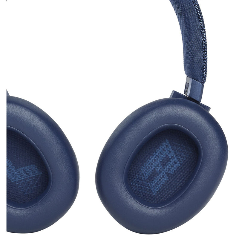 JBL Live 660NC Wireless Over-Ear Noise Cancelling Headphones - Blue