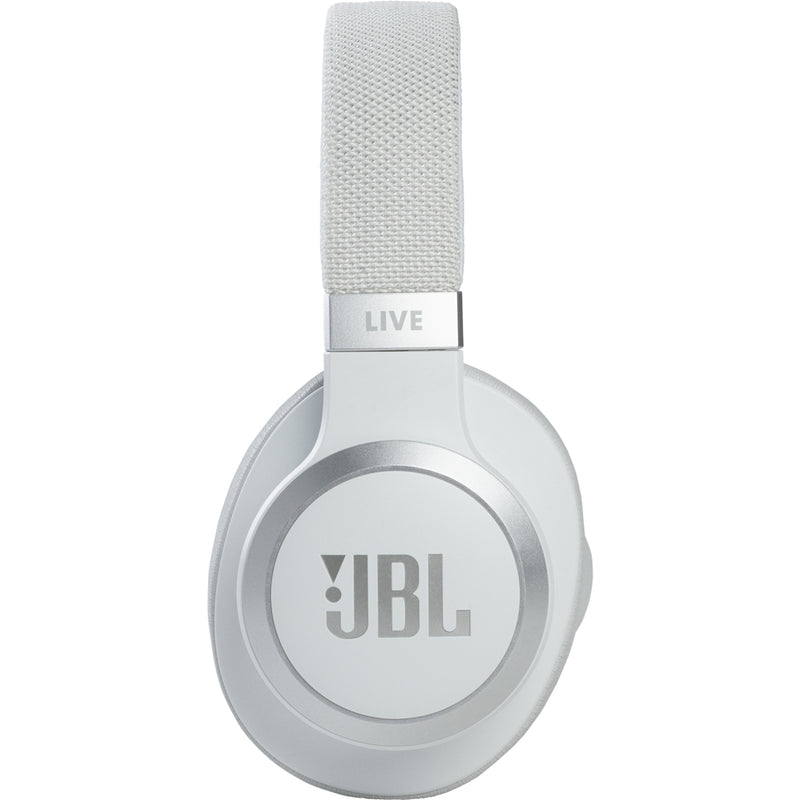 JBL Live 660NC Wireless Over-Ear Noise Cancelling Headphones - White