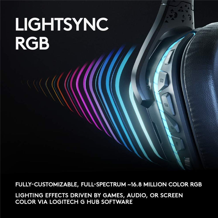 Logitech G935 LIGHTSYNC Wireless RGB Gaming Headset