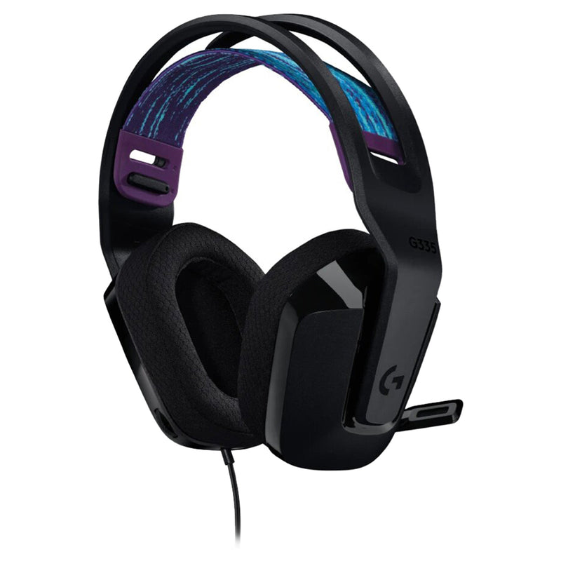 Logitech G335 Wired Gaming Headset - Black