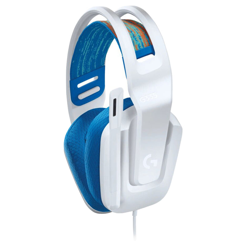 Logitech G335 Wired Gaming Headset - White