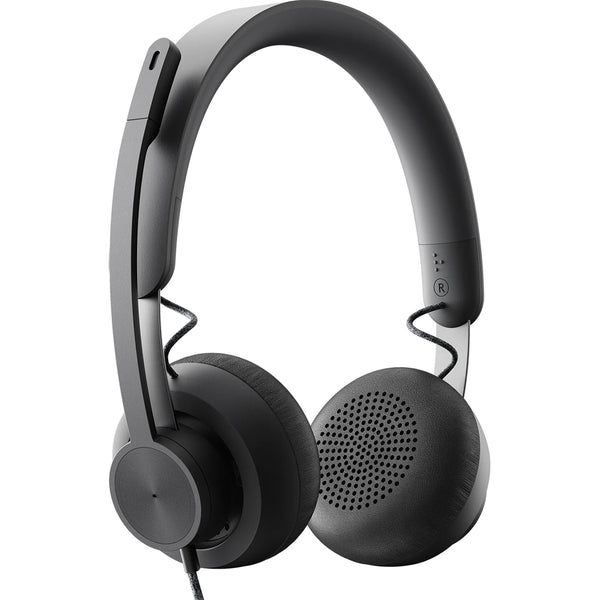 Logitech Zone USB-C/A Wired On-Ear Headset - UC Certified