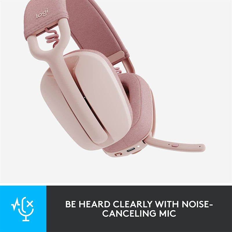 Logitech Zone Vibe 100 Headset - Rose