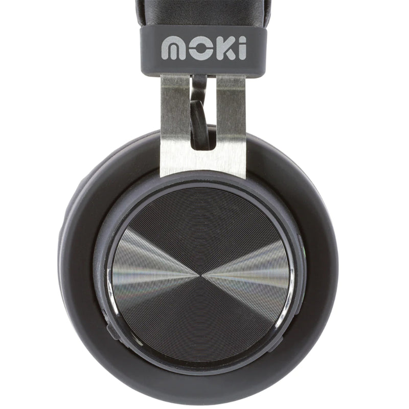 Moki Exo Prime Wireless On-Ear Headphones - Black