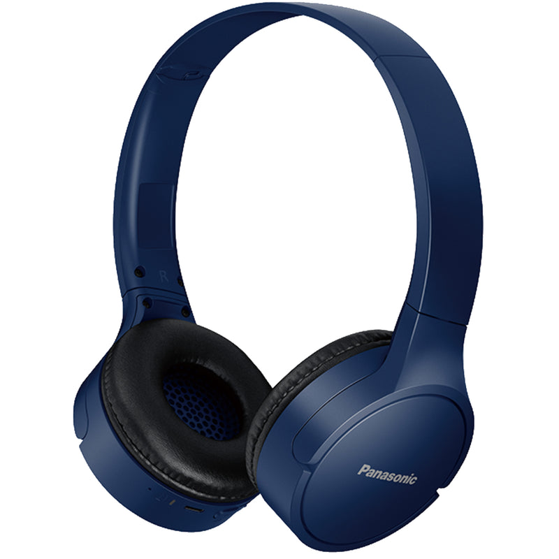 Panasonic RB-HF420BE-K Wireless On-Ear Headphones - Blue