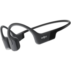 Shokz OpenRun Wireless Open-Ear Bone Conduction Endurance Headphones - Black