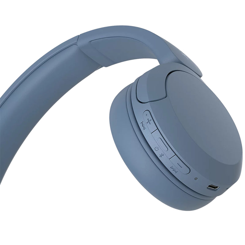 Sony WH-CH520 Wireless On-Ear Headphones - Blue