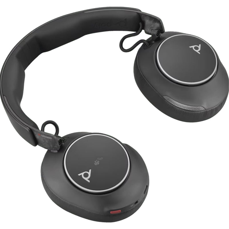 HP Poly Voyager Surround 80 Bluetooth Over-Ear Active Noise Cancelling Headset - Teams Certified