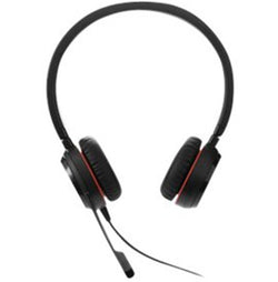 Jabra Evolve 30 II USB-A Wired On-Ear Headset with In-Line Controls - Teams Certified