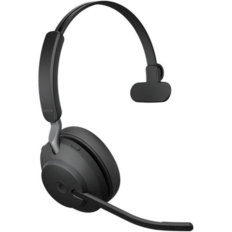 Jabra Evolve2 65 Bluetooth On-Ear Active Noise Cancelling Headset, Mono - UC Certified