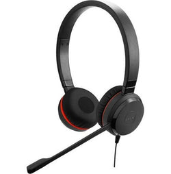 Jabra Evolve 30 II USB-C Wired On-Ear Headset with In-Line Controls - Teams Certified