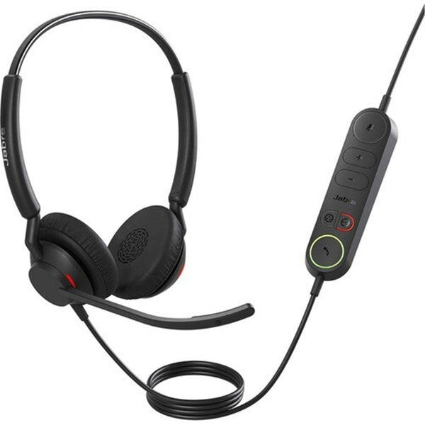 Jabra Engage 40 USB-A Wired On-Ear Headset with In-Line Controls - Teams Certified