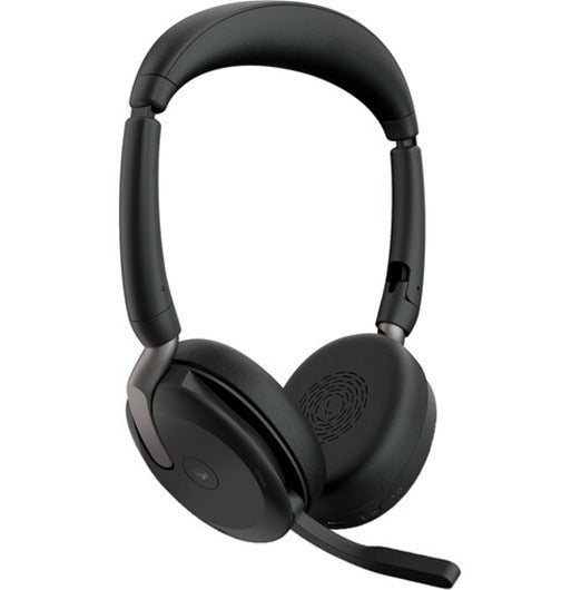 Jabra Evolve2 65 Flex Foldable Bluetooth On-Ear Active Noise Cancelling Headset - Teams Certified