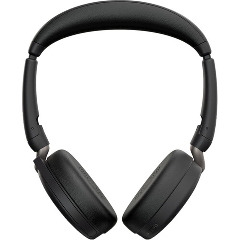 Jabra Evolve2 65 Flex Foldable Bluetooth On-Ear Active Noise Cancelling Headset - Teams Certified