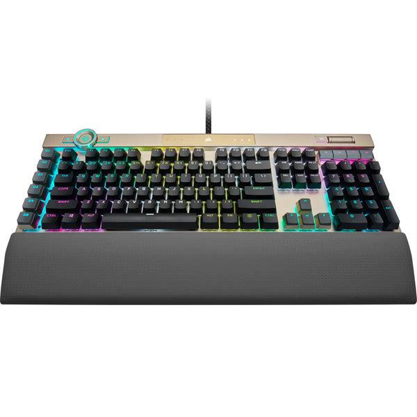 Corsair K100 RGB Mechanical Gaming Keyboard - Midnight Gold