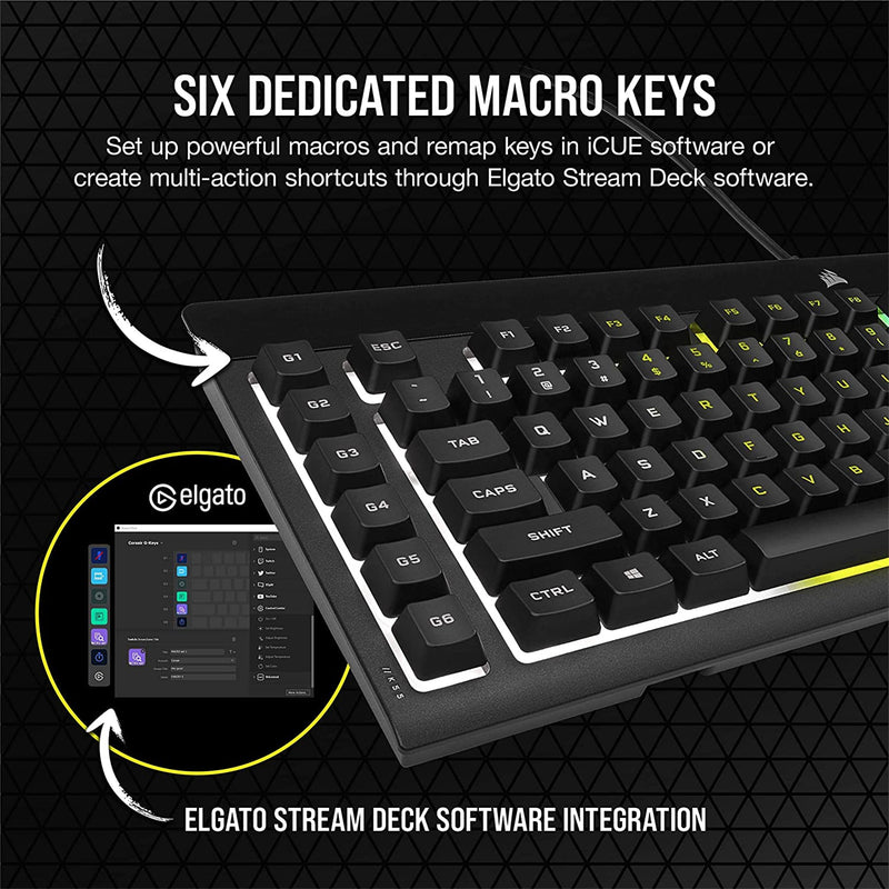 Corsair K55 PRO LITE RGB Gaming Keyboard