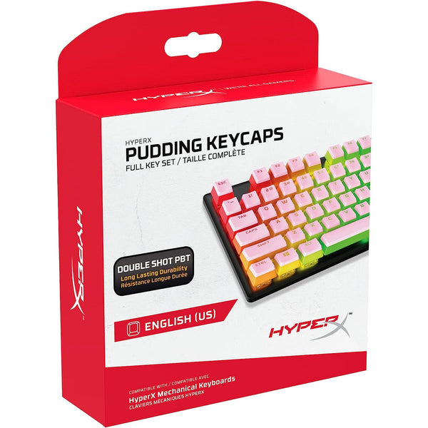 HyperX Pudding Keycaps - Pink