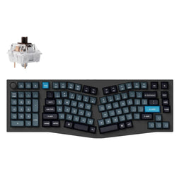 Keychron Q14 Pro Alice Layout Wireless Mechanical Keyboard - Carbon Black