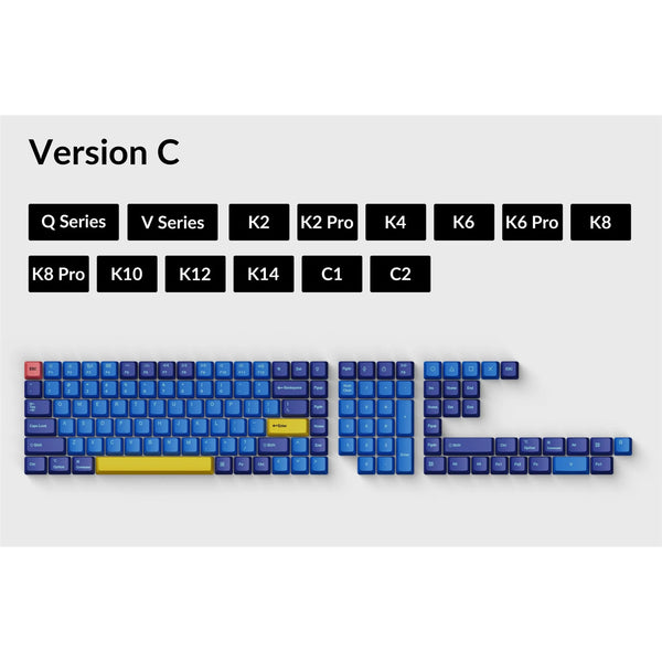 Keychron KEYC-T3 OEM Dye-Sub PBT Keycap Set - Beach Full Set