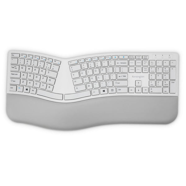 Kensington Pro Fit K75402US Ergonomic Wireless Keyboard - Grey