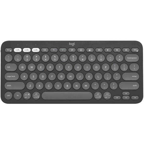 Logitech Pebble Key 2 K380s Bluetooth Keyboard - Tonal Graphite