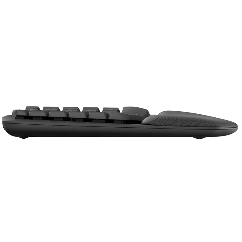 Logitech Wave Keys Wireless Ergonomic Keyboard - Graphite