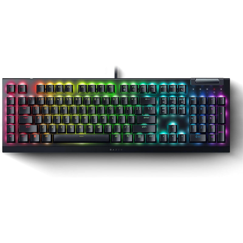 Razer BlackWidow v4 X Wired Mechanical Gaming Keyboard - Razer Green Switch