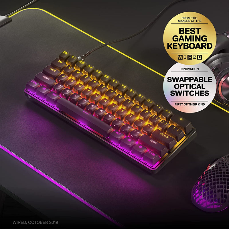 Steelseries Apex 9 Mini 60% Optical Mechanical Gaming Keyboard