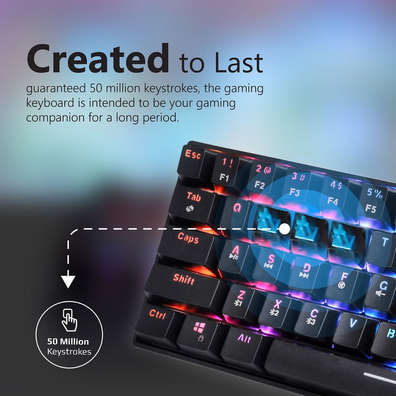 Vertux VertuPro RGB Mechanical Gaming Keyboard