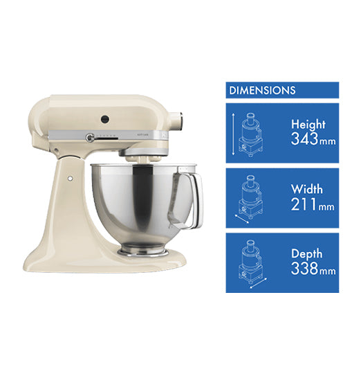 KitchenAid Artisan Stand Mixer Almond Cream