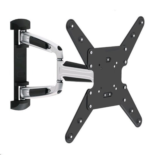 Brateck Lumi LPA31-443A 23-55" Full Motion Bracket Tilt -12 +5deg, Swivel 180 deg, Rotate -2.5 +2.5deg.TV to wall 48-514mm.Max VESA 400x400. 35kg Max load. Single Stud Install.