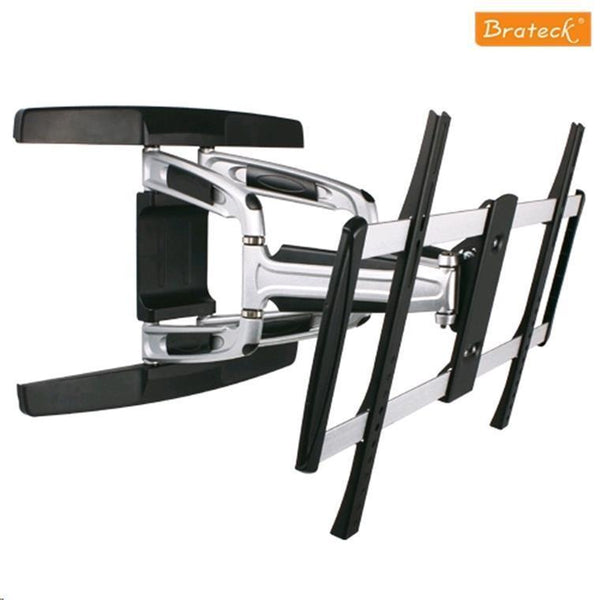 Brateck Lumi LPA31-466 37-70" Full Motion Bracket Tilt -15 +5deg, Swivel -60 +60deg, Rotate -2.5 +2.5deg.TV to wall 53-518mm.Max VESA 600x400. 50kg Max load. Solid Wall or Double Stud Install.