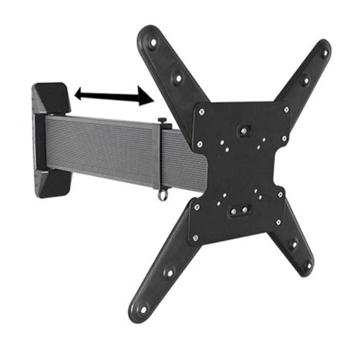 LUMI LPA35-442 Aluminium Slim Sliding Full-Motion TV Wall Mount For most 23"-55" LED, LCD Flat Panel