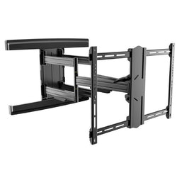 Brateck Lumi LPA57-466A 37-80" Contemporary Design Full-Motion TV Wall Bracket, -2 15 tilt, -90 90 swivel - Level adjust -3 3, Max VESA 600x400 - Profile 70 800mm - 70kg Max load - Black