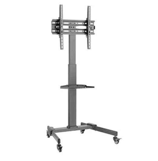 LUMI BT-TT22-44TW COMPACT HEIGHT ADJUSTABLE STEEL TV CART (1020-1320MM/40.2-52)