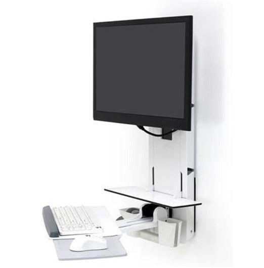 Ergotron 61-080-062 PATIENT ROOM VL18 STS WM BRIGHT WHITE