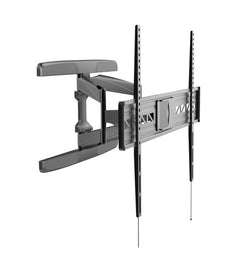 Loctek Pro Mount, 47"-90" Full Motion TV Wall Mount - Max Load 60 kg - Max VESA 800x600mm - Tilt -2 +12deg - Swivel -45 +45deg. - TV To Wall 55-450mm - 5 Years Warranty