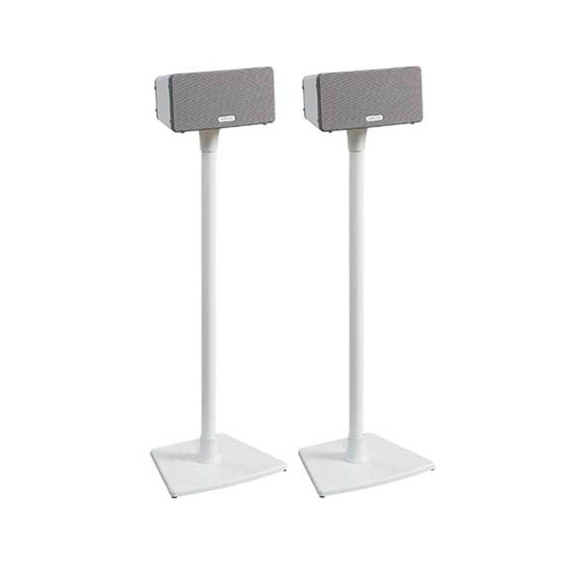 SANUS WSS2-W1 Sonos Speaker Stands - WHITE Designed for SONOS PLAY:1 & PLAY:3 Speakers - White finish