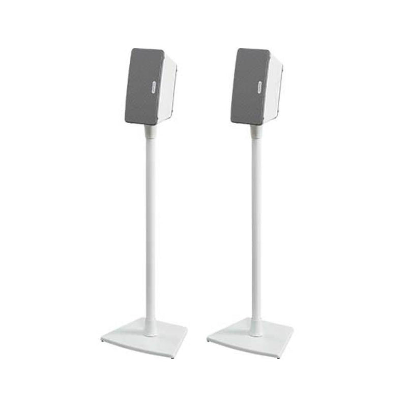 SANUS WSS2-W1 Sonos Speaker Stands - WHITE Designed for SONOS PLAY:1 & PLAY:3 Speakers - White finish