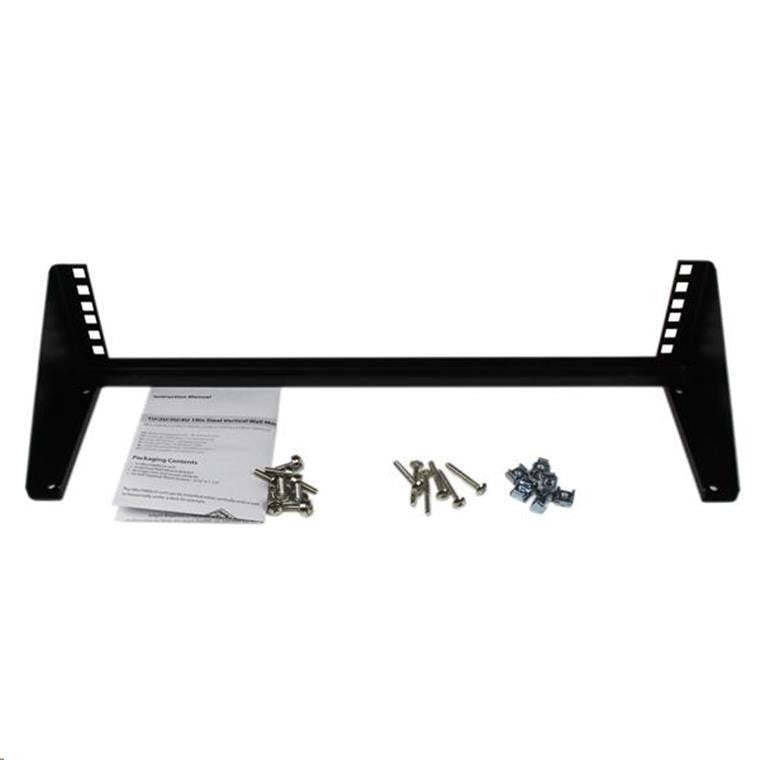 StarTech RK219WALLV 2U 19in Vertical Wall Mount Rack Bracket