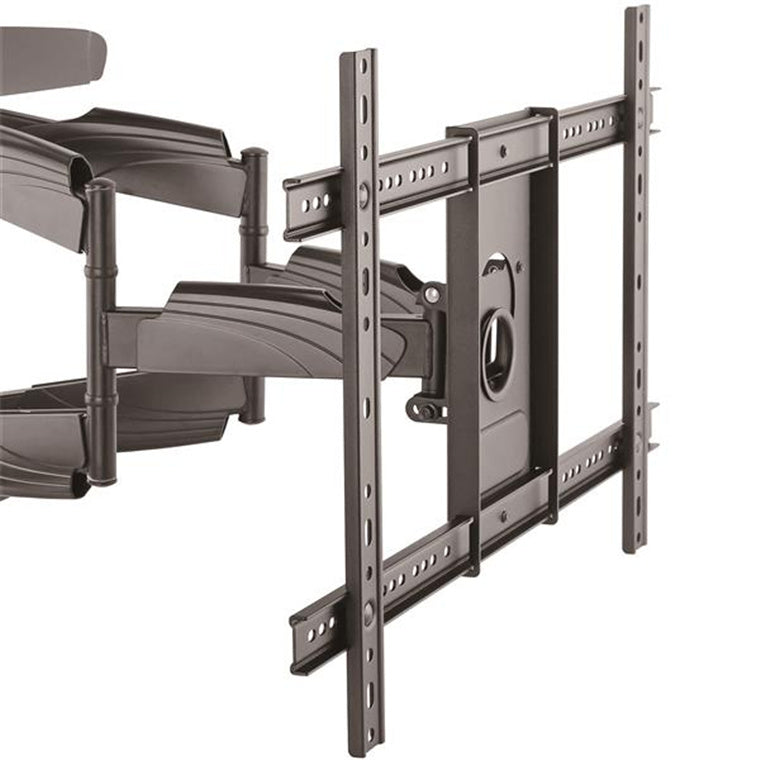 StarTech FPWARTB2 TV Wall Mount supports up to 70 inch VESA Displays - Low Profile Full Motion Universal TV Flat Screen Wall Mount - Heavy Duty Adjustable Tilt/Swivel Articulating Arm Bracket