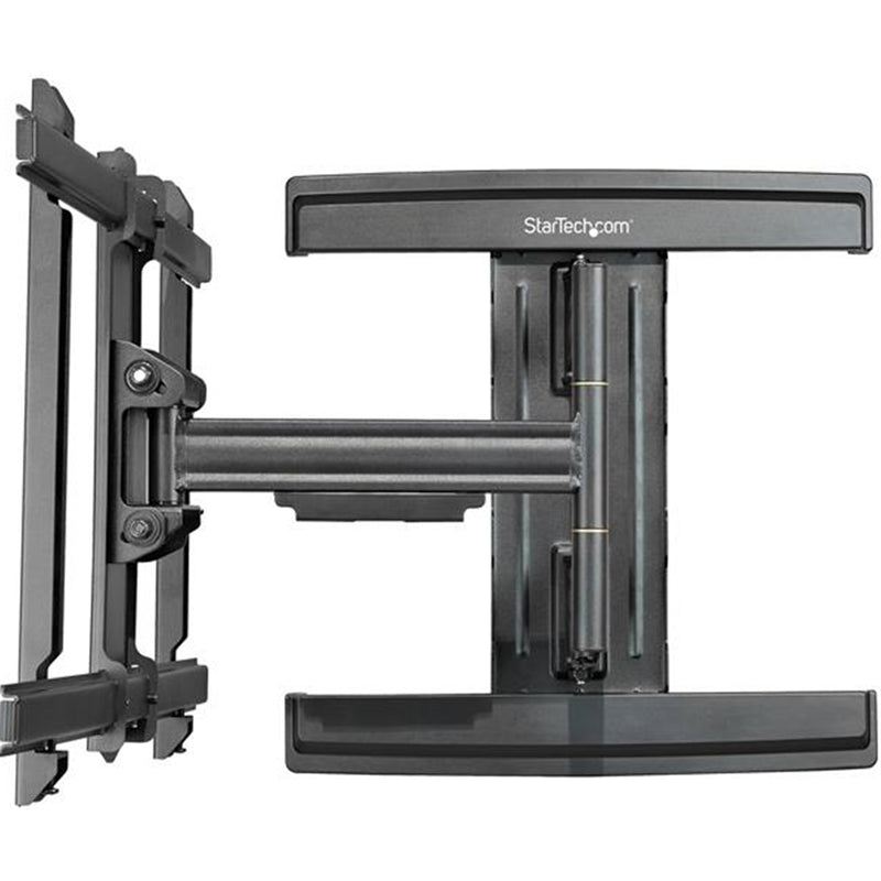 StarTech FPWARTS1 TV Wall Mount for up to 80 inch (100lb) VESA Mount Displays - Low Profile Full Motion Universal TV Wall Mount Bracket - Heavy Duty Adjustable Tilt/Swivel Articulating Arm